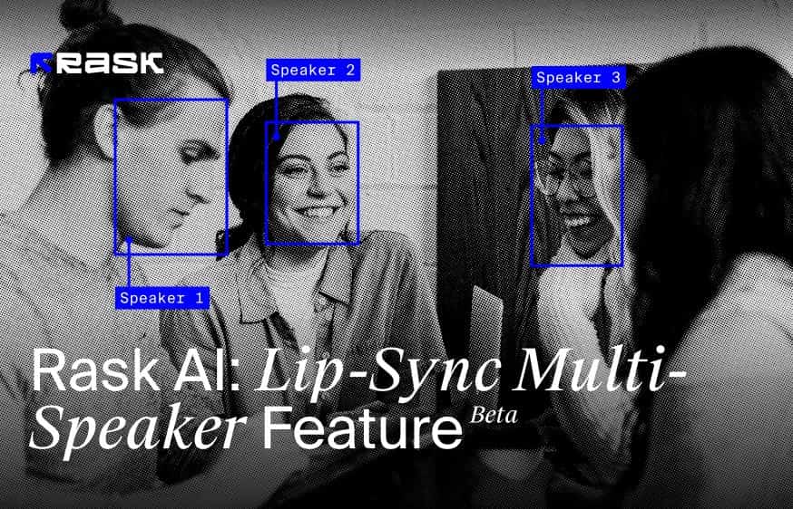 RASK AI's advanced lip-sync feature ensures natural mouth movements in translated videos, enhancing viewer experience with realistic voice cloning