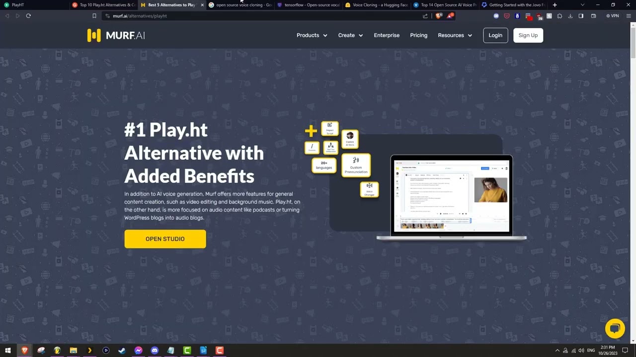 Resemble AI supports efficient workflow management with tools for managing multiple projects and cloud-based data storage